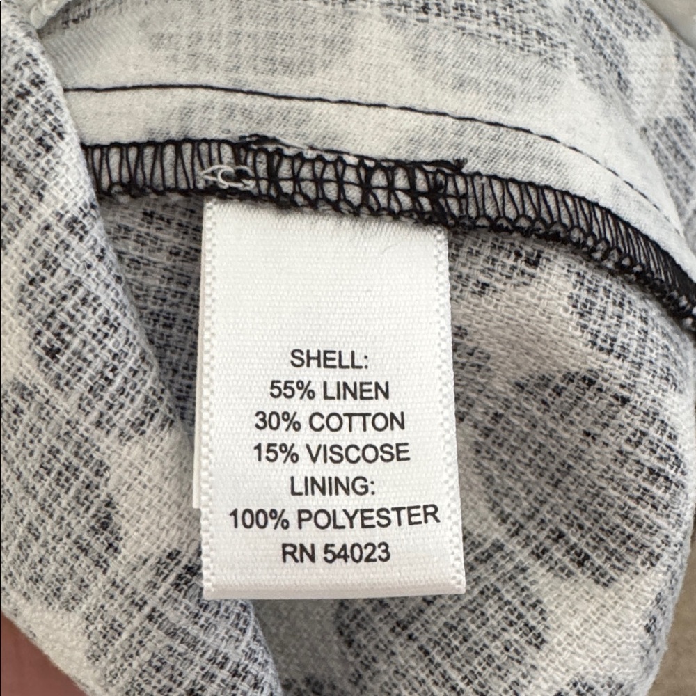 Banana Republic Marimekko Black and White Patterned Mini Dress Size: 10 NWOT - Picture 5 of 6